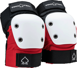 PROTEC STREET ELBOW L-RED/WHT/BLK