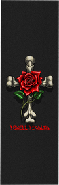 Powell Peralta GRIP SHEET 10.5x33 ROSE CROSS BLK