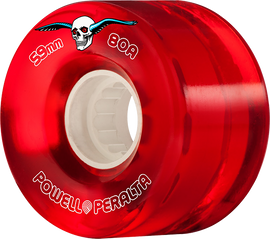 Powell Peralta CLEAR CRUISER 59mm 80a RED
