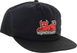 Toy Machine DEVIL CAT HAT ADJ-BLACK