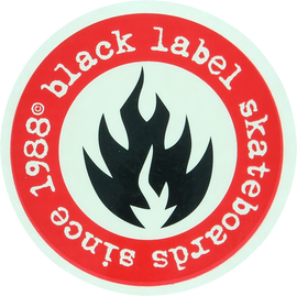 Black Label SINCE 88 DECAL SINGLE ASST.