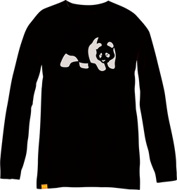 ENJOI STAPLE PANDA LS L-VINTAGE BLACK/WHT
