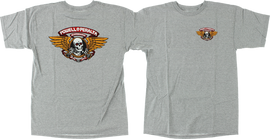 Powell Peralta WINGED RIPPER SS S-HEATHER GREY