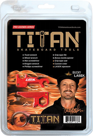 TITAN SKATE TOOL LASEK PRO LEGENDS SERIES RED