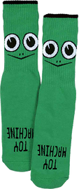 Toy Machine TURTLE FACE YOUTH CREW SOCKS GREEN