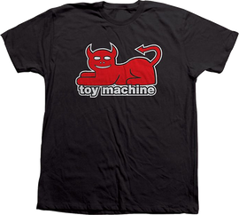 Toy Machine DEVIL CAT YTH SS M-BLACK