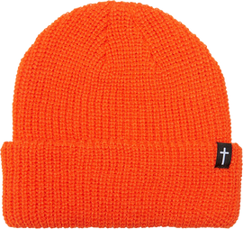 ZERO JT SIGNATURE CROSS BEANIE ORANGE