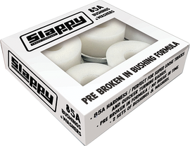 SLAPPY STANDARD BUSHINGS/WASHERS SET 85A WHITE 2pr