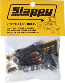SLAPPY PHILLIPS BOLTS SET 7/8" BLACK