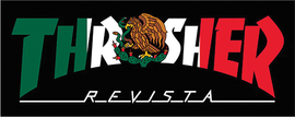 THRASHER MEXICO REVISTA DECAL