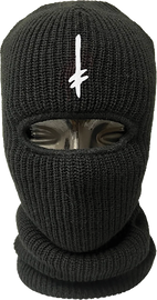 Death Wish GANG LOGO SKI MASK BLACK