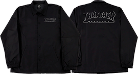 THRASHER SHADOW MAG LOGO COACH JACKET S-BLACK THRASHER SHADOW MAG LOGO COACH JACKET S-BLACK
