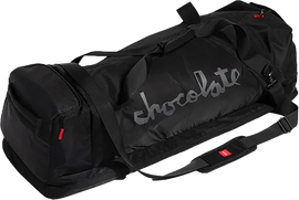 Chocolate CHUNK TRAVEL DUFFLE BAG BLACK/GREY