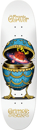 Anti Hero GERWER GRIMPLE STIX FABRAGE EGG DECK-9.1 WHITE