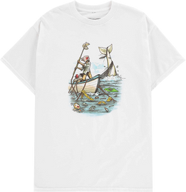 Anti Hero PLASTICS SS S-WHITE