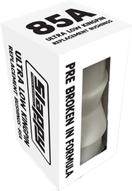 SLAPPY ULTRA LOW BUSHINGS/WASHERS SET 85A WHT 2pr