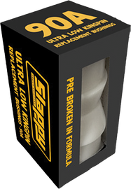 SLAPPY ULTRA LOW BUSHINGS/WASHERS SET 90A WHT 2pr