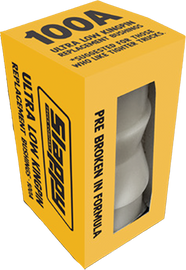 SLAPPY ULTRA LOW BUSHINGS/WASHERS SET 100A WHT 2pr