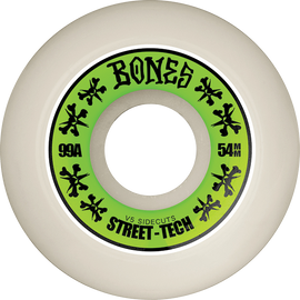 BONES STF V5 ANNUALS 54MM 99A WHT/GRN