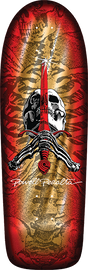Powell Peralta RODRIGUEZ SKULL/SWORD 12 DK-10x30 GOLD FOIL