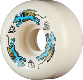 Powell Peralta DF NANO RAT AV6 BLUE DRAGON 97A 54/34MM WHT