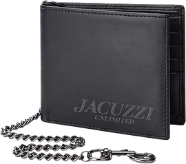 JACUZZI CHAIN WALLET BLACK
