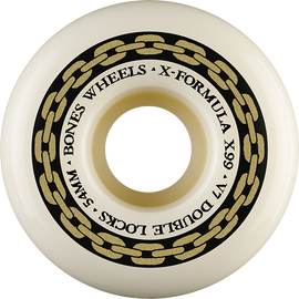 BONES XF X99 V7 DOUBLE-LOCK 54MM 99A CHAIN WT/GOLD