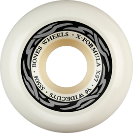 BONES XF X97 V6 WIDE-CUT 55MM 97A SLIVER WHT/SIL