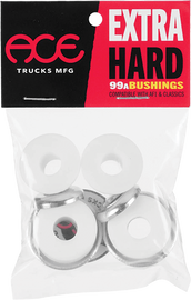 ACE EXTRA HARD BUSHINGS KIT 99a/99a WHITE 2pr