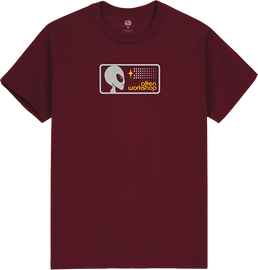 Alien Workshop STROBE BADGE SS S-MAROON