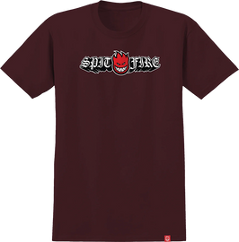 SF OLD E DROP BIGHEAD SS L-BURGUNDY/RED/BLK/WHT