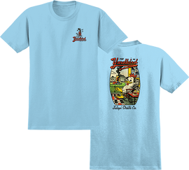 Anti Hero JALOPI YARDBIRD SS XL-HEATHER LIGHT BLUE