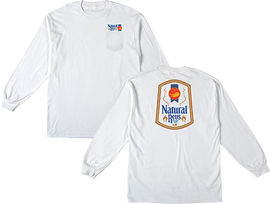 Anti Hero NATTY REVS LS M-WHITE