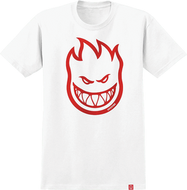 SF BIGHEAD SS L-WHITE/DARK RED