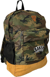 BAKER BRAND LOGO BACKPACK CAMO