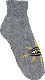 Toy Machine LIGHTENING EYE CREW SOCK GREY