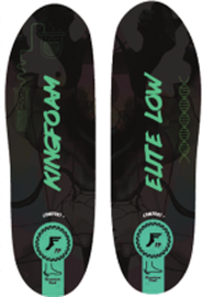 FP KF QUANTUM HEEL THIN 3-5MM BK CAMO/GRN