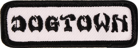 DOGTOWN WORK PATCH BLK/WHT
