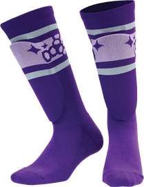 T8 SHINGUARD SOCK PATIN STRIPE