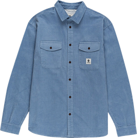 ELE CORD L/S BUTTON UP