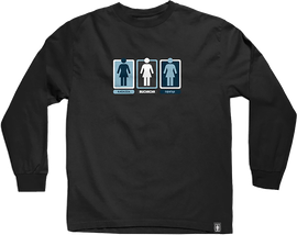 GIRL TRIPLE OG L/S S-BLACK