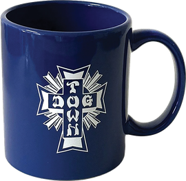 DT CROSS LOGO 11oz MUG ROYAL BLUE
