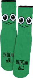 Toy Machine TURTLE FACE YOUTH CREW SOCKS GREEN