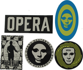 OPERA ASSORTED STICKERS