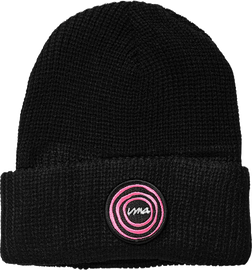 UMAVERSE PELKA BULLSEYE BEANIE BLACK/PINK