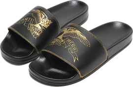 Anti Hero BASIC EAGLE SLIDE SANDAL SIZE BLACK/GOLD