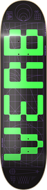 VERB INVADER DECK-7.75 BLK/GRN