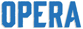 OPERA LOGO VINYL DIE-CUT STICKER
