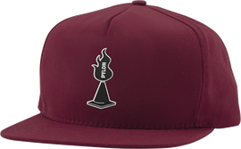 PYLON LOGO SNAPBACK HAT ADJ-MAROON