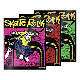 THRASHER SKATE ROCK VOL.2 DECAL 2.75x3.25 1PC ASST